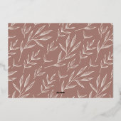 Wonders of Zijne Liefde | Fotocollage Folie Feestdagenkaart (Achterkant)