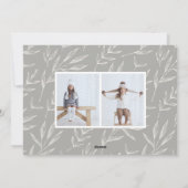 Wonders of Zijne Liefde | Lichte foto Feestdagenkaart (Achterkant)