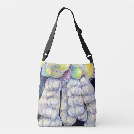 Wonders van de natmarkt crossbody tas (Achterkant)