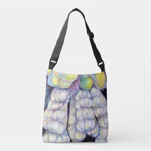 Wonders van de natmarkt crossbody tas (Voorkant)