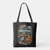 Wonders van de Oceaandomein Tote Bag (Achterkant)