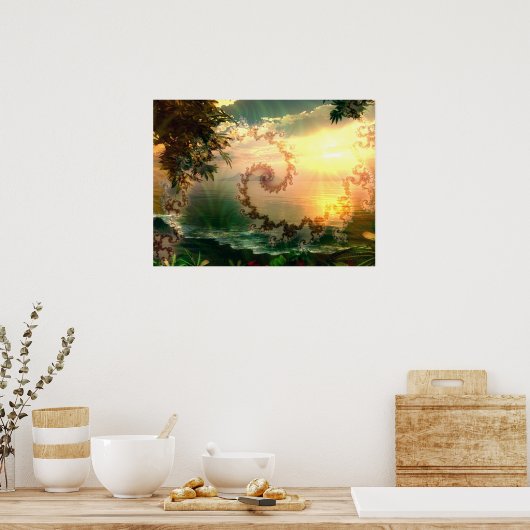 Wonders van de ochtend - Poster (Keuken)