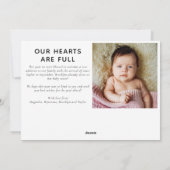 Wonders van Zijn liefdesfeestdag Aankondiging (Achterkant)