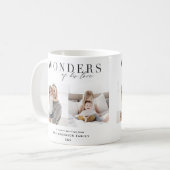 Wonders van zijn liefdeskerst koffiemok (Voorkant links)