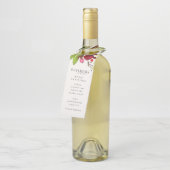 Wonders van zijn liefdeskerstfeestdag flessenhanger (Schuin)