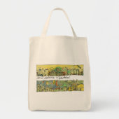 Wonderscapes Alice Organic Grocery Bag Tote Bag (Voorkant)