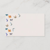 Wonderschone Bloemige Boho Recepten voor de Bruid- Informatiekaartje (Achterkant)