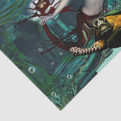 Wonderul mermaid met schildpad tissuepapier (Detail)