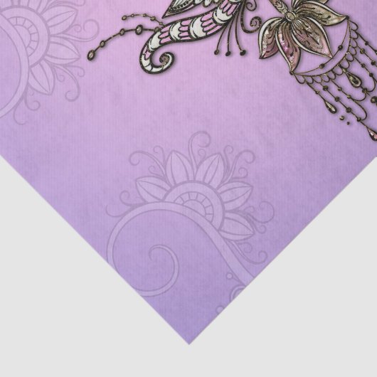 Wondervolle lotus tissuepapier (Detail)