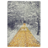 Wondervolledig gefabriceerde bijbelversie klembord (Achterkant)