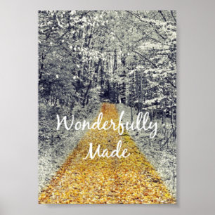 Wondervolledig gefabriceerde bijbelversie poster