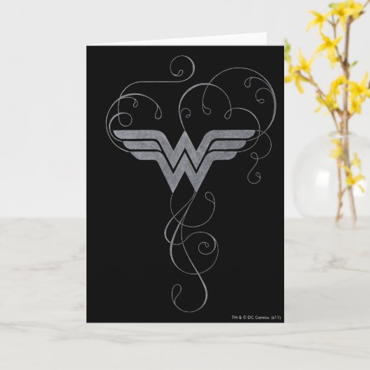 Wondervrouw| Logo Beauty Bliss Kaart (Gele Bloem)