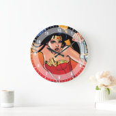 Wondervrouw met zwaard - Doe mee aan de strijd Grote Klok (Huis)