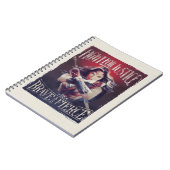 Wondervrouw vecht voor gerechtigheid notitieboek (Linkerzijde)