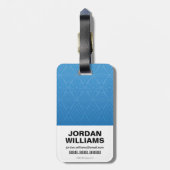 Wondervrouw - Vredesstrijd Bagagelabel (Achterkant verticaal)