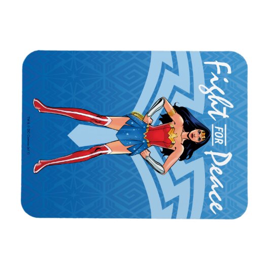 Wondervrouw - Vredesstrijd Magneet (Horizontaal)