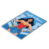 Wondervrouw - Vredesstrijd Notitieboek (Linkerzijde)