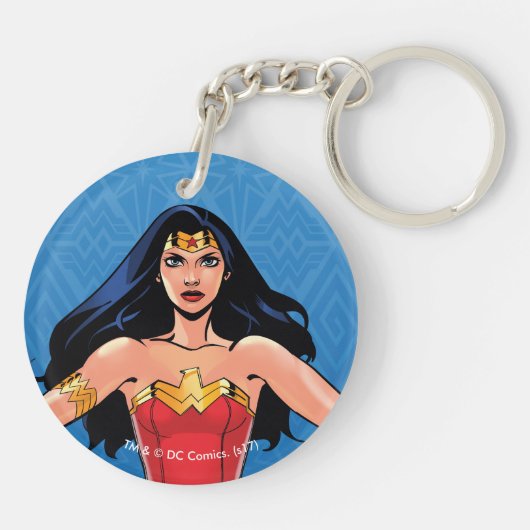 Wondervrouw - Vredesstrijd Sleutelhanger (Achterkant)