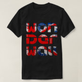 Wonderwall (UK flag) Oasis inspired T-Shirt Essent (Design voorkant)