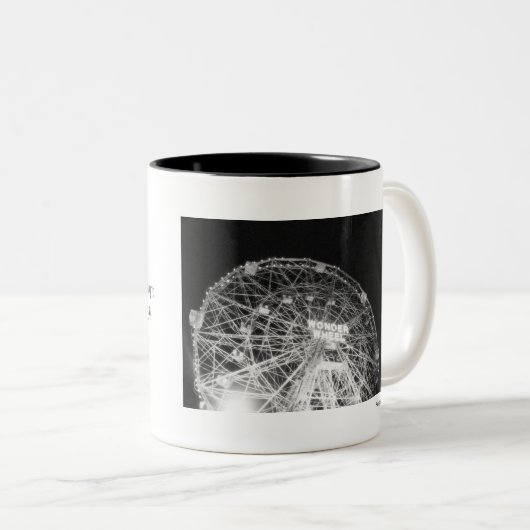 Wonderwiel bij nacht Mok (Voorkant rechts)