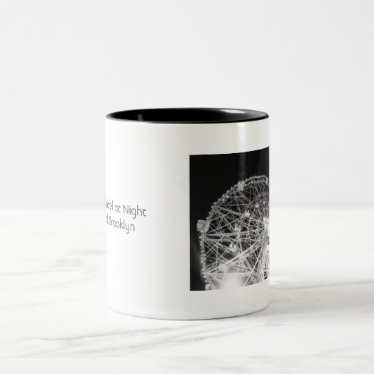 Wonderwiel bij nacht Mok (Center)