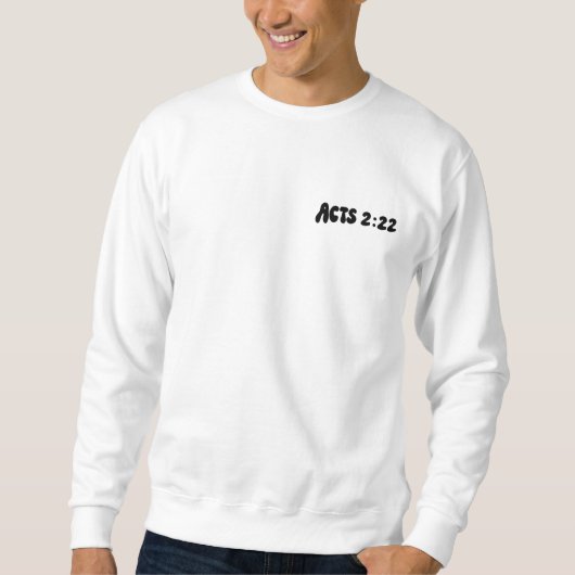 Wonderzweet Shirt Handelingen 2:22 (Voorkant)