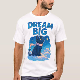 Wondige wolken & sterren kunstwerk t-shirt