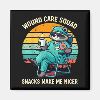 Wondverpleegster Funny Snacks maken aardiger verpl Magneet