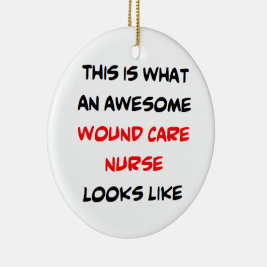 Wondverzorger, geweldige keramisch ornament (Rechts)