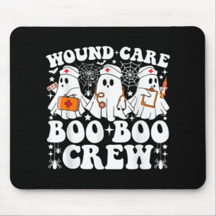 Wondverzorging Boo Boo Crew Nurse Funny Ghost Hall Muismat