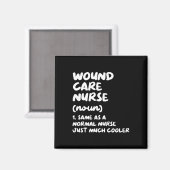 Wondverzorging Nurse Definition Funny Nursing Magneet (Voorkant / Achterkant)