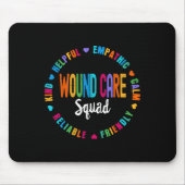 Wondverzorging Verpleegkundige Squad Appreciation Muismat (Voorkant)