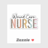 Wondverzorgingsverpleegkunde, wondverzorging sticker (Vel)