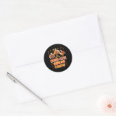 Wondverzorgingsverpleegkundigen - Turkse Thanksgiv Ronde Sticker (Envelop)