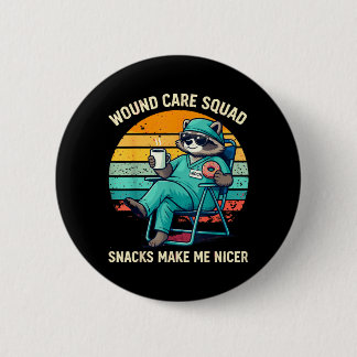 Wondzorg verpleegster Funny snacks maken aardiger Ronde Button 5,7 Cm
