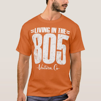 Wonen in The 805 Ventura California netnummer vin T-shirt