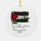 Wonen & Leven Keramisch Ornament (Achterkant)