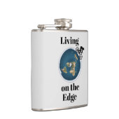 Wonen op de Edge Flask Heupfles (Rechts)