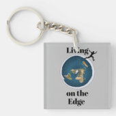 Wonen op de Edge Sleutelhanger (voorkant)