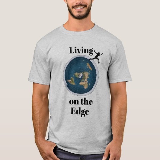 Wonen op de Edge T-Shirt (Voorkant)