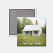 Wonen waar de liefde is Huis Opknapper Magneet (Voorkant / Achterkant)