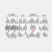 Wonende Wilde Silhouette Thunder_Cove Bedankdoosjes (Uitgevouwen)