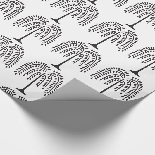 Wonende Wilde Silhouette Thunder_Cove Cadeaupapier (Hoek)