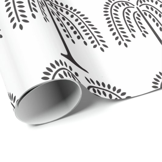 Wonende Wilde Silhouette Thunder_Cove Cadeaupapier (Rol Hoek)