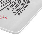 Wonende Wilde Silhouette Thunder_Cove Snijplank (Hoek)