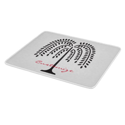 Wonende Wilde Silhouette Thunder_Cove Snijplank (Hoek)