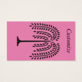 Wonende Wilde Silhouette Thunder_Cove Visitekaartje (Achterkant)