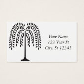 Wonende Wilde Silhouette Thunder_Cove Visitekaartje (Voorkant)