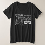Wong Brothers Laundry Two Wongs make it white Grote Maat T-shirt<br><div class="desc">- Thanks a lot for your business, please check out for other shirts available to buy together and save on shipping. Perfect For Gifts, To Purchase For Yourself. - WAT MIJ NODIG HEEFT!! Click CUSTOMIZE button to select the COLOR & SIZE you want. - This unisex funny t shirt fits...</div>