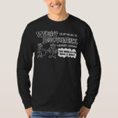 Wong Brothers Laundry Two Wongs make it white T-shirt (Voorkant)